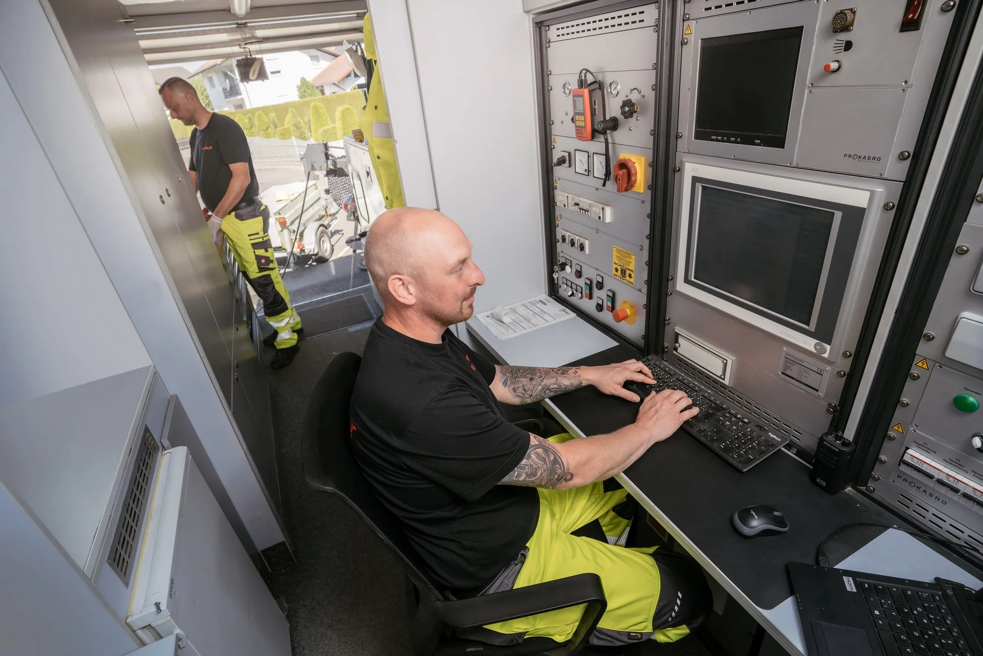 Saugbaggerarbeiten mit Saugtechnik in Mannheim